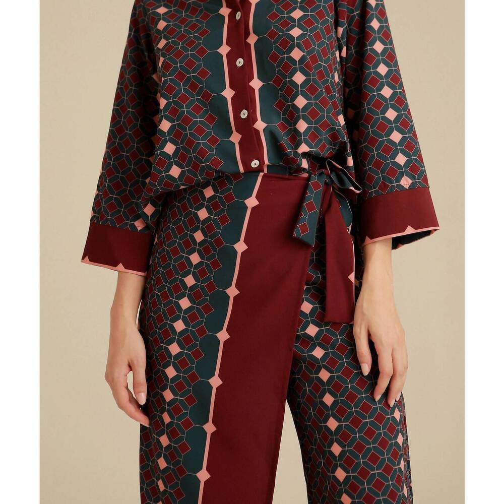 NEW LAVI bora bora shirt in brown
